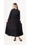 Girl's Long Maxi Hijab Dress-Lined-Comfortable Flowy and Loose Fit-Elb-0049-4979
