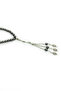 Metal Spear Tassel Hematite Natural Stone Gift Prayer Beads - 33 Pieces - Sphere Cut - 5