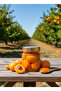 255 ml Jar with Gold Deep Lid 255 Cc Transparent Jam, Marmalade Glass Jar Deep 2 Pieces - 2