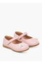 Girls Floral Applique Hook and Loop Mary Jane Shoes - 2
