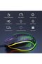ماوس ألعاب USB، تصميم مجوف، أزرار سلكية قابلة للبرمجة و13 وضعًا للإضاءة الخلفية، زر إطلاق سريع - 2