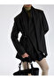 Draped Jacket with Khaki Belt - 5