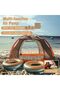Air Mattress with Built-in Pump - Single Inflatable Mattress for Camping, Home & Travel - 4