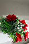 Artificial Hanging Flower Yali Pot Inside Huajia Hanging Plant with Roses - 5
