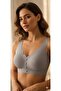Bra Laser Cut Unpadded Wire Free Stitch-Free Comfort Bra - 2