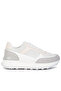Women The Non-Ordinary Lace Up Sneakers in White - 2