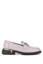 Women's Genuine Leather Mink Loafer Shoes