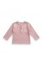 Baby Girl Body Waffle Fabric Pink with Patches