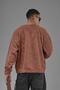 Buttoned Embroidery Detailed Oversized Pattern Men's Cardigan - 6