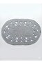 Handmade Light Gray Snail Model Bathroom Mat in Front of the Sink - 4