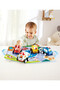 Pull-Back Plush Car Set – 4 Soft Vehicles with Play Mat 6M+ - 2