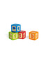 - Educational Grip-n-Stack Silicone & 4 pcs Wood Blocks - 6