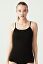 60001 Women's Black Undershirt
