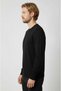 Cycling Collar Black Knit Sweater - 5