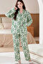 Womens Pajama Set Two Pieces Top And Bottom Loungewear Casual Pajama Set - 6