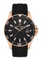 Black Silicone Cord Men's Wristwatch L.St.1.10361.3