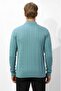 Hair Knitwear Sweater Aqua Green - 4