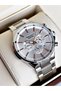 Functional Silver Color Steel Cord Men's Wristwatch