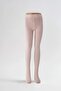 Pink cotton children's pantyhose