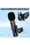 Professional Set 2 Wireless Lavalier Microphones, Type-C Compatible, Android/iPhone/iPad - 3