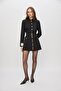 SS6117 Button-Front Pleated Mini Dress