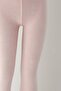 Pink cotton children's pantyhose - 2