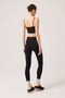Black Cross Waist Detailed Leggings New Envelope - 5