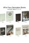 4-Piece Decorative Book Set - Fake Hardcover for Home Decor - 5