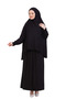 Two Piece Prayer Dress – Long Cotton Hijab Clothing Abaya & Headscarf Set - 2
