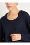 Navy Waffle Knit Hoodie and Joggers Co-Ords - 5