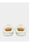 Solid Plush Mushroom Accent Bedroom Slippers - 4