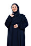 One Piece Prayer Dress Set, Viscose Soft Hijab Abaya, Comfortable Ready-To-Wear Shawl Headscarf Suit - 4