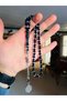 Vertical Powder Amber Prayer Beads - 2