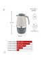 2 Liter Luxury Glass Thermos Keeps Hot for 12 Hours & Cold for 24 Hours Camping and Picnic Thermos - 5