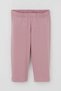 Girl's Capri Leggings Set Floral Girl Printed 1.5-5 Years Old, Pink - 3