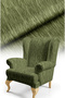 Crinkle Patterned Digital Printed Upholstery Sofa Fabric. Solid Upholstery Fabric with Cotton Lining