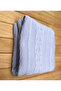 Knitwear Single Layer Baby Blanket Baby Blue 80×100 Cm-Chain Patterned - 5
