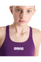 Girl's Team Swimsuit Pro Solid Girls' Swimsuit - 4
