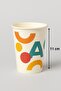 100 Pieces 12 oz 355 ml Hot Cold Beverage Cup Soft Drink Cup Coffee Cup - 3