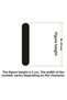 Stencil Number Painting Template X053-Number Height of Numbers 5 cm - 3