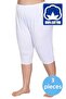 Women's 100% Cotton Short Pajamas 3-Piece Long Johns
