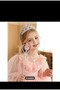 Elsa Princess Crown and Wand Set Frozen Themed Heart Model Girl's Costume Accessory