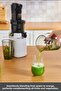 Fresh Press Slow Juicer Slow Squeeze Solid Fruit Juicer Cream - 5