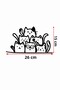Black Cats Car Sticker - Black Cats Car Decal