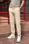Men, Adjustable Waist, Regular-Fit, Old Money Culture, Cotton, Linen Look Pants 166-1 - 5