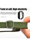 Xiaomi Mi Band 8/9/10 Compatible Straw Weave Fabric Cord Strap Wristband - 2