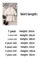 Girls' and Baby Girls' Muslin-Lined Plush Skirted Jacket Two-Piece Set - 7