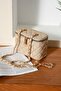 Embroidered Luxurious and Stylish Knit Chain Shoulder Bag - 3