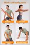 45 kg Resistance Band Muscle Building Rubber Fitness Pilates Cross Training Band Green - Ultra Hard - 8