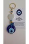 Gift Heart Detailed Evil Eye Beaded Keychain 12 cm - 2
